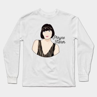 Flapper Phryne Fisher Long Sleeve T-Shirt